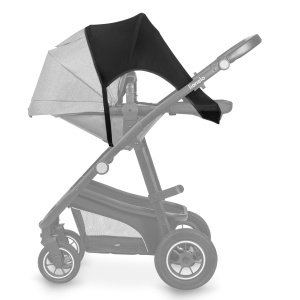 Lionelo Husa Universala Protectie Solara UPF50 pentru Carucior Montare Usoara Dimensiuni 53x51 cm - Img 3
