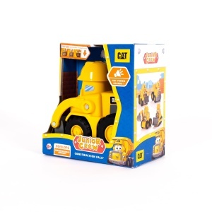 Loader cu roti Caterpillar 82445A, 18 cm, sunete interactive, culoare neagra - Img 3