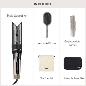 Lockenstab Automatik BaByliss C6686E, 25mm, 48 combinatii de styling - Img 8
