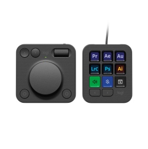 Logitech MX Creative Console Tastenfeld Programabil 9 LCD Graphit