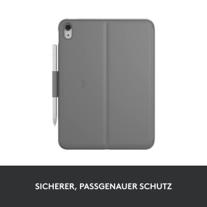 Logitech Slim Folio Tastatura Bluetooth pentru iPad 10 Generatia Graphit - Img 5