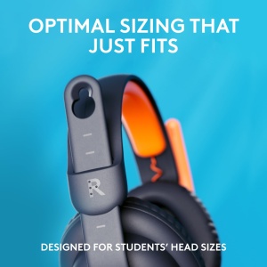 Logitech Zone Learn Headset On-Ear pentru Copii Albastru Conexiune 35 mm AUX - Img 5
