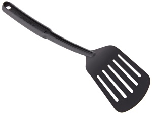 Lopata Gelochata Lacor 31 cm, Negru, Calitate Premium - Img 2
