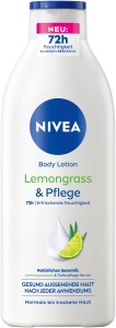 Lotiune Corporala NIVEA Lemongrass Pflege, 400 ml, 72h Hidratanta, cu Ulei de Susan
