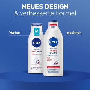 Lotiune pentru corp NIVEA Repair Care 400 ml, pentru piele foarte uscata, cu Glicerina si Provitamina B5 - Img 3