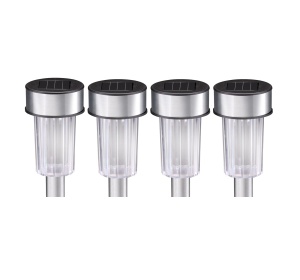 Lumini solare de gradina Grundig - Lumini solare 4 bucati - Lampi de gradina pentru exterior - Lampi solare cu lumina alba - 6-8 ore de viata a bateri - Img 5