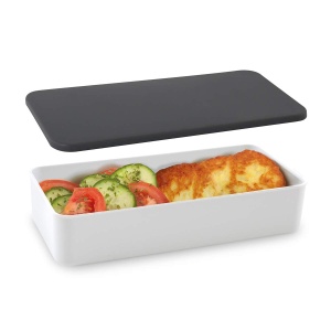 Lunchbox Cloer 800S1-1 XXL 2100ml Alb Bento Box 5 piese Capac etans - Img 3