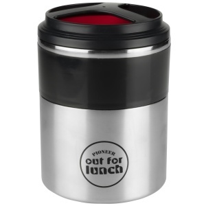 Lunchbox Vakuumizata Pioneer Out for Lunch, 1500 ml, gri