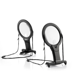 Lupa freestanding cu LED InnovaGoods Zooled, 3x marire, negru - Img 9