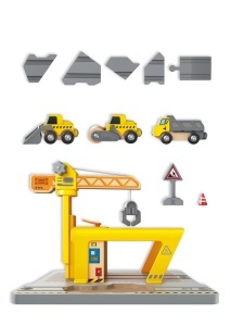 Macara feroviara Hape pentru copii |Set extensibil pentru jocuri creative - Img 8