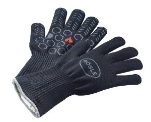 Manusi de Gratar ROSLE Premium, Meta-Aramid, Rezistenta la 350C, Negru