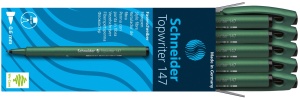Marker Schneider 1471 Topwriter, 0,6 mm, 10 buc, negru - Img 3