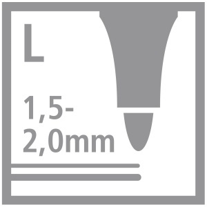 Marker STABILO Trio Scribbi, 14 culori, varf gros, design ergonomic - Img 10