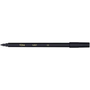 Markere BIC Kids Visa, 24 bucati, negru, cu varf fin, lavabile - Img 6
