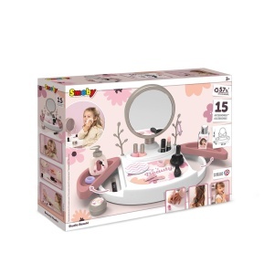 Masa de Frizerie Smoby My Beauty Center cu Oglinda, 15 Accesorii, pentru Copii - Img 4