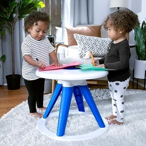 Masa de joaca Baby Einstein Around We Grow 4-in-1, cu muzica si lumini, 15 jucarii - Img 12