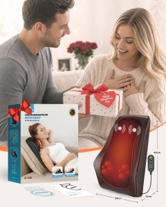 Masajer electric Comfier pentru gat si spate, 8 noduri de masaj, 3 intensitati - Img 7