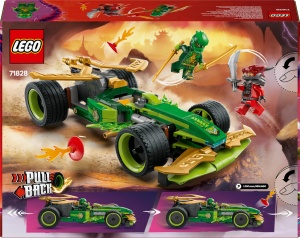 Masina de curse LEGO Ninjago Lloyds Actionflitzer 71828, 181 piese, cu minifigurine - Img 12