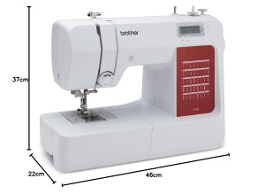 Masina de Cusut Brother CS10s - 40 Stiche, AlbRosu, Usor de Utilizat - Img 3