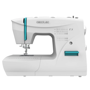 Masina de cusut Cecotec, 66 cusaturi, nivel mediu, BelleCouture 6600, butoniera in 4 trepte, schimbare rapida a piciorului presor, lumina LED, brat liber si spatiu de depozitare, kit de accesorii - Img 1