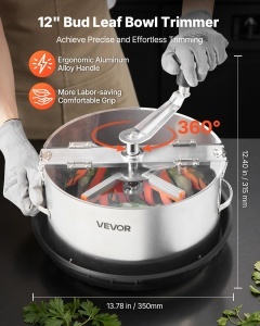 Masina de Erat VEVOR V-BT-TS-12, 30,5 cm, cu Cutite din Otel Inoxidabil, pentru Trimming - Img 2