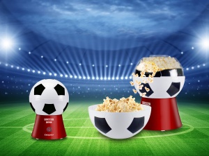 Masina de facut popcorn Beper P101CUD051, editie fotbal, 270 ml, fara ulei - Img 5