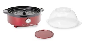 Masina de facut popcorn Nostalgia Retro 5.5L, rosie, cu tehnologie rapida - Img 5
