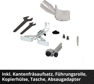 Masina de frezat cu acumulator Einhell TP-ET 18 Li BL, 18V, motor fara perii - Img 7