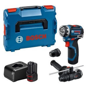 Masina de gaurit si insurubat Bosch GSR12V-32FC 12V Sistem FlexiClick 2 acumulatori 20 Ah