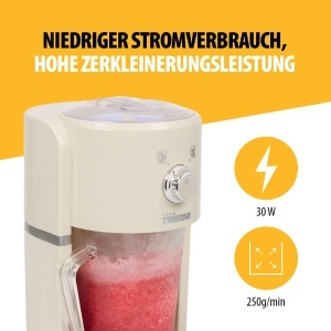 Masina de Granita Tristar KD-7310, 1.1L, 250gmin, 600ml, Design Compact - Img 6
