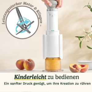 Masina de inghetata Cuisinart FreezeWand, 3 cupe, compacta, albgri - Img 6