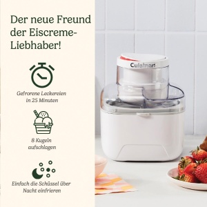 Masina de inghetata Cuisinart ICEM10, 475ml, compacta, usor de utilizat - Img 2