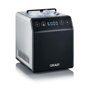 Masina de inghetata GRAEF IM700 2L Touch-Display Negru Cream Control