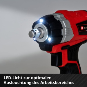 Masina de insurubat Einhell TE-CW 18 Li BL Solo 18V 215 Nm LED fara acumulator - Img 8