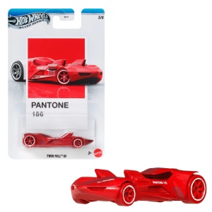 Masina de jucarie Hot Wheels Pantone Die-Cast 164 cu culori clasice si ambalaj artistic - Img 2