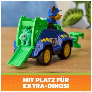 Masina de Jucarie PAW PATROL Chase cu Dino-Rettungs-Cruiser, 15 cm, pentru copii de la 3 ani - Img 4