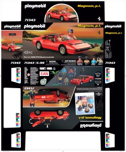 Masina de Jucarie PLAYMOBIL Ferrari 308 GTS Quattrovalvole, Figurine incluse, 48 piese - Img 10