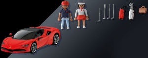 Masina de Jucarie PLAYMOBIL Ferrari SF90 Stradale, 43 piese, Culoare Rosie, pentru copii de la 5 ani - Img 6
