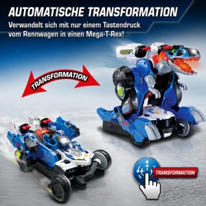Masina de Jucarie VTech RC Mega T-Rex - Transformare Automatica, LED-uri, Control Radio - Img 2