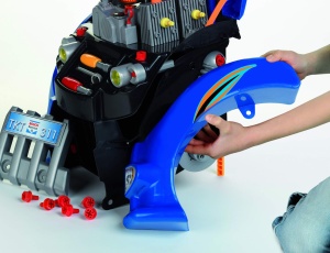 Masina de Montaj Theo Klein 2822 Hot Wheels cu Functii de Reparare, 43x40x52.5 cm - Img 2