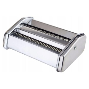 Masina de paste Maestro MR-1679R, aparat manual de paste proaspete, taietor de paste, otel inoxidabil, 8 setari de grosime, atasament ravioli, operare usoara pentru casa, lasagna, spaghete, taitei - Img 3