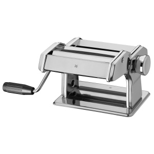 Masina de paste WMF Gourmet manuala din otel inoxidabil 19,5x 12,5x 12,5 cm, 9 niveluri de aluat, ideala pentru foi de aluat, paste inguste si late - Img 4
