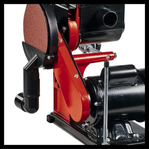 Masina de slefuit Einhell TC-US 380, 380W, cu functie de slefuire pe banda si disc - Img 5