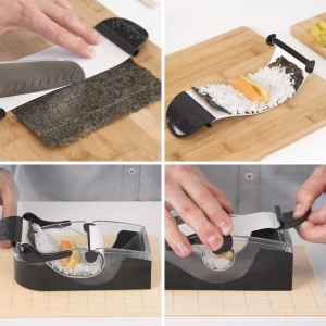 Masina de Sushi InnovaGoods IG117131 Negru Multifunctionala - Img 3