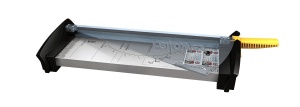 Masina de taiat cu parghie Fellowes Kleinburo Fusion A3 negru/metalizat - Img 3