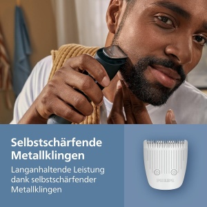 Masina de tuns barba Philips BT578530 - 40 lungimi, metal, 100 waterproof - Img 6