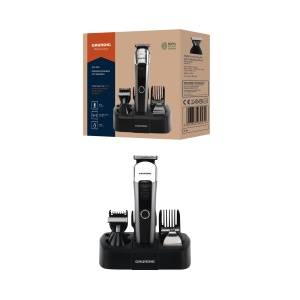 Masina de tuns Grundig Mgk 6841 Negru 5 atasamente Autonomie 50 min