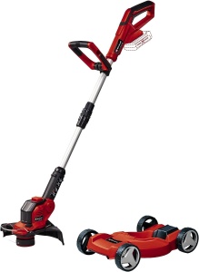 Masina de tuns iarba cu acumulator Einhell GE-CT 18/28 Li TC-Solo Power X-Change (18 V, incl. carucior de tuns, linie de taiere cu latime de 28 cm, fara baterie si incarcator)