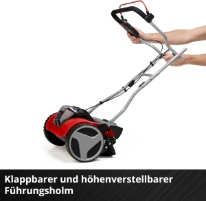 Masina de tuns iarba electrica Einhell GE-HM 1838 Li-Solo, 38 cm, 18 V, cu acumulator - Img 9