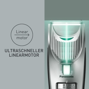 Masina de tuns Panasonic ER-SC60-S803, motor liniar, 39 lungimi, argintiu - Img 6